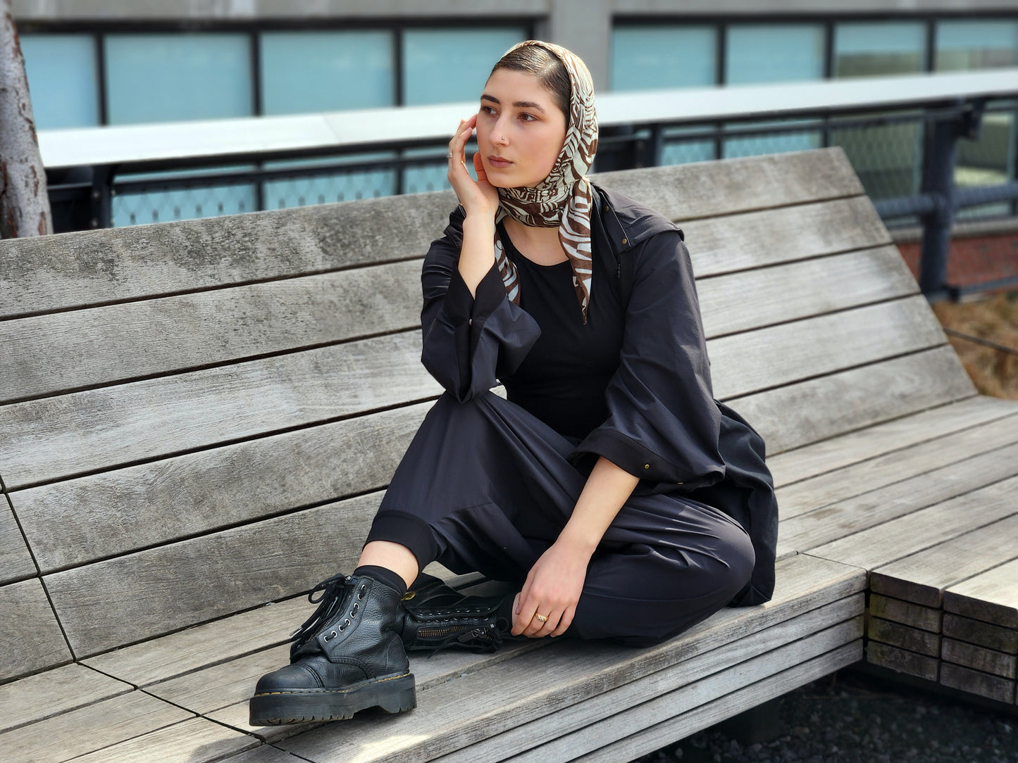 Travel Skant (Black) Harem Pant