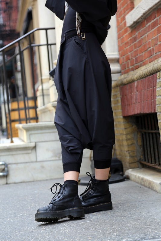 Travel Skant (Black) Harem Pant
